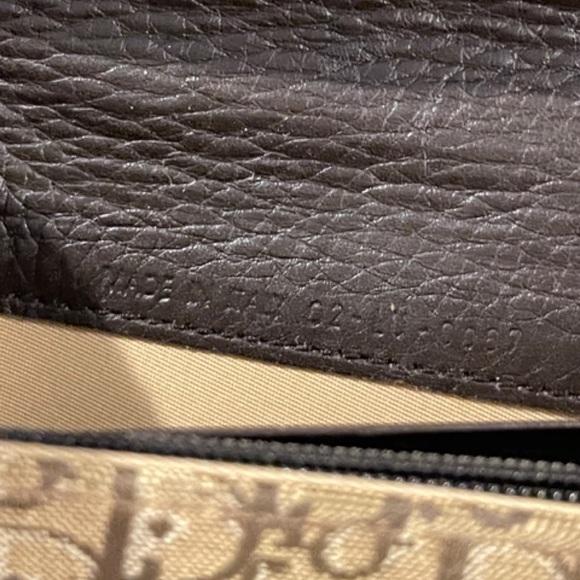 ✨Authentic Vintage Christian Dior Diorissimo Oblique Monogram Wallet On Chain - Picture 12 of 15